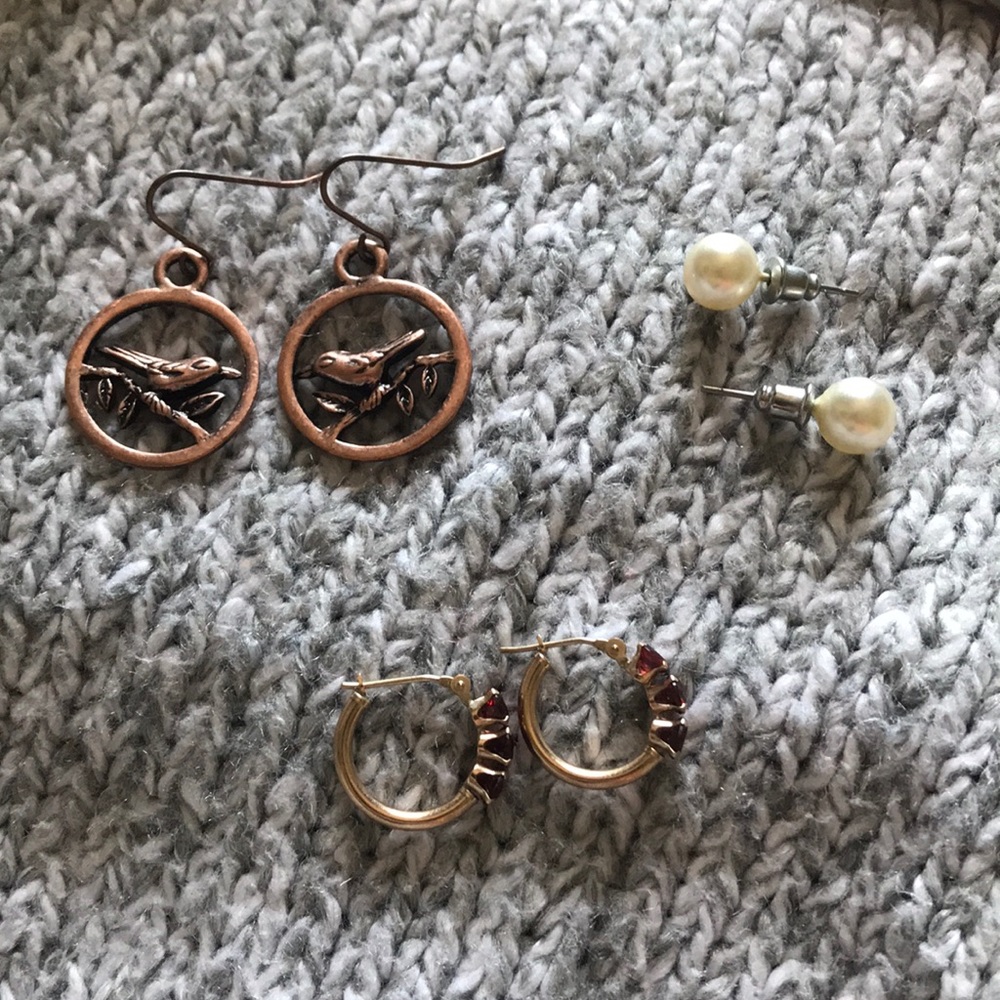 Earring trio!!!